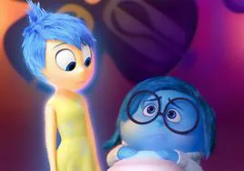 Tristeza, personaje de la película de animación 'Inside Out'.