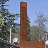 Edificio de CAF situado en Beasain, en la comarca del Goierri.