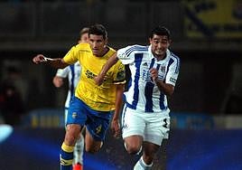 Gonzalo 'Chory' Castro, en un partido con la Real Sociedad de 2015.
