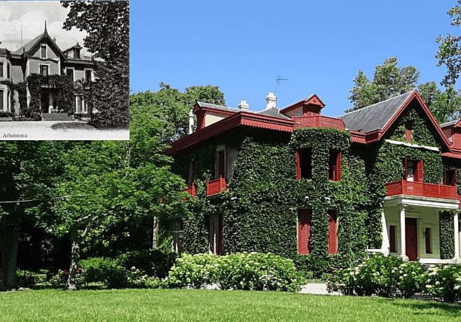 Más de un siglo se para estas dos imágenes de Arbaizenea.