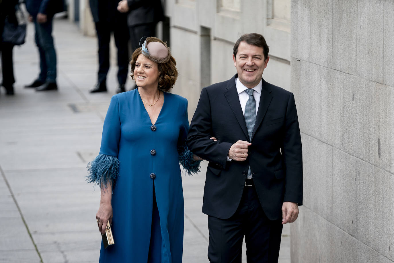 Del Rey emérito a Feijóo: La llegada de los invitados a la boda de José Luis Almeida