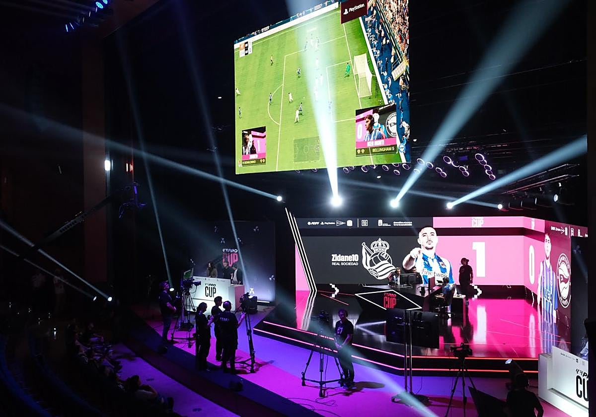 Los goles también se celebran en el Kursaal