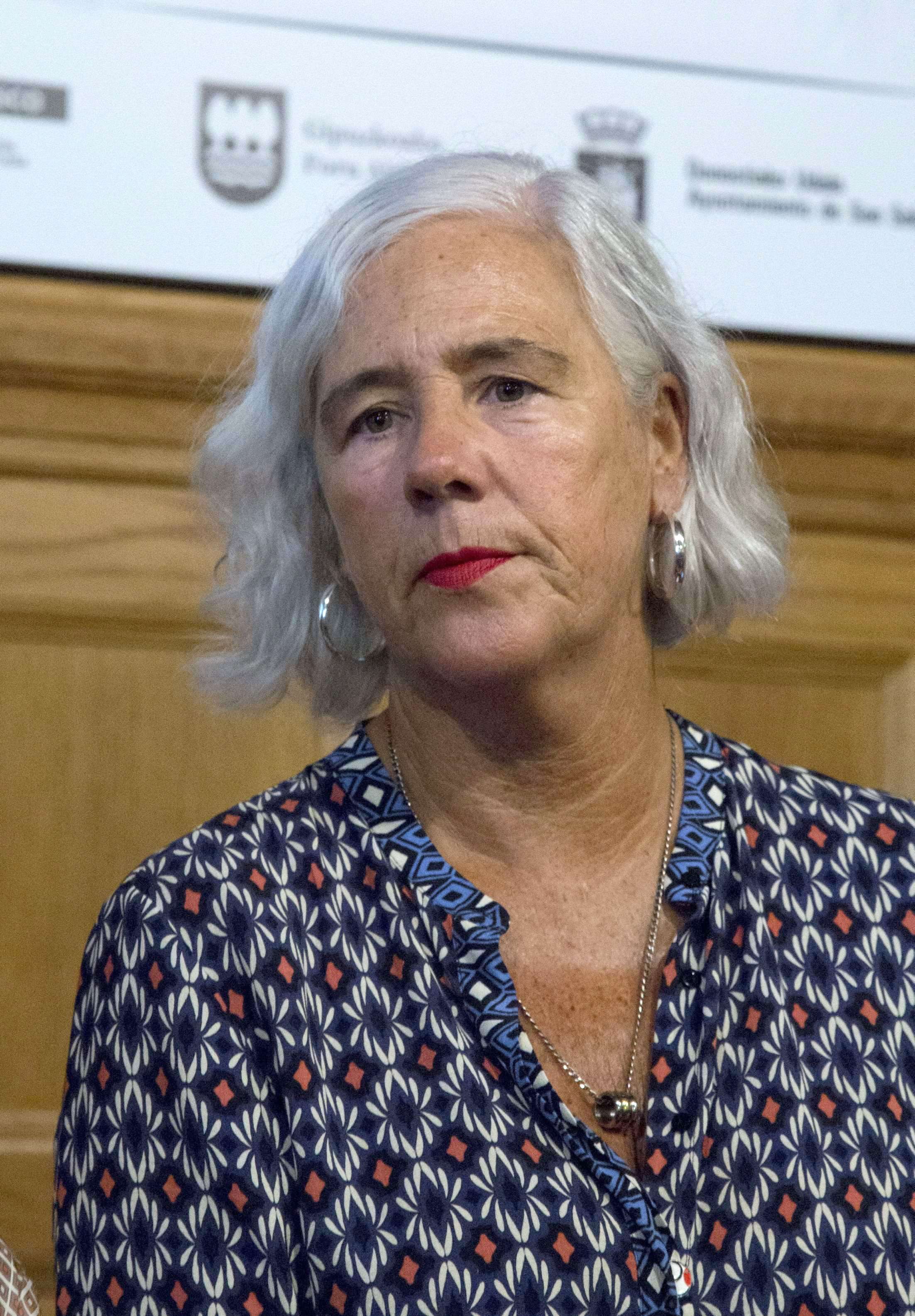 Garbiñe Biurrun, presidenta de la Sala de lo Social del TSJPV.