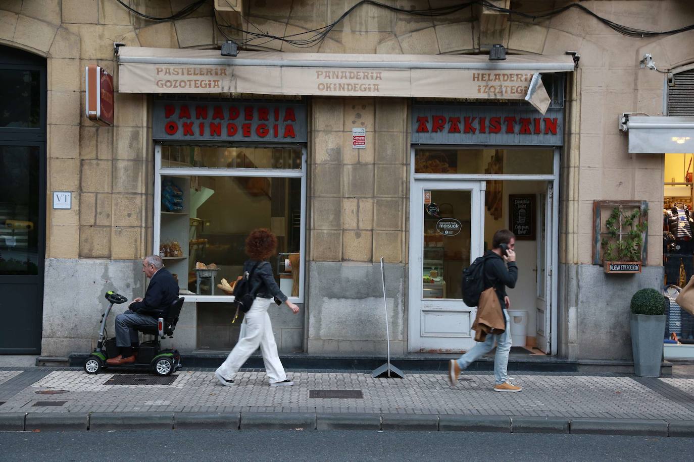 La pastelería Arakistain de Donostia cerrró en 2022.