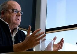 El presidente del GBB, Joseba Egibar.