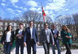 Los candidatos a lehendakari se encuentran por primera vez en un reportaje para DV.