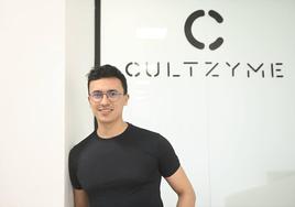 uan Garzón ha fundado junto a Rubén Palomero la empresa Cultzyme, alojada en el BIC Gipuzkoa.