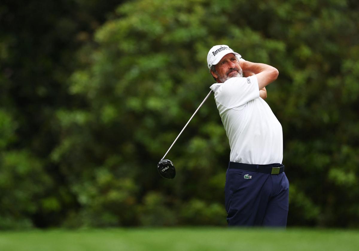 Olazabal en el torneo de Augusta.