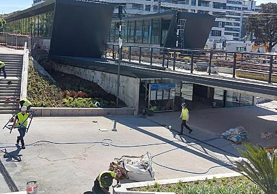 Zarautz La nueva estación de tren de Zarautz entrará mañana en