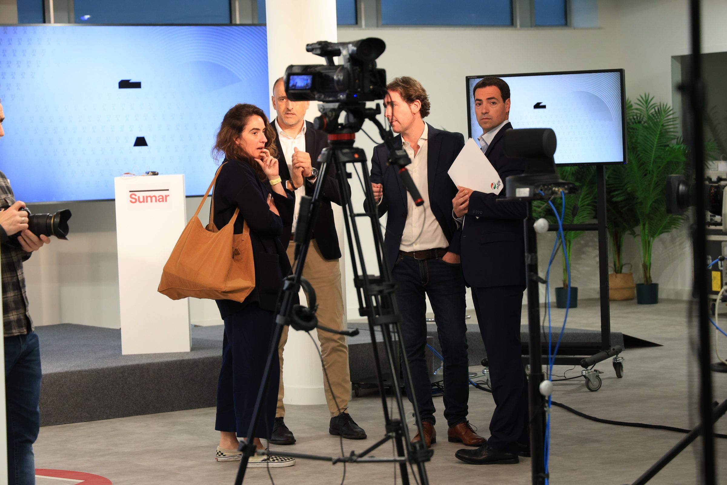 Las bambalinas del debate de DV