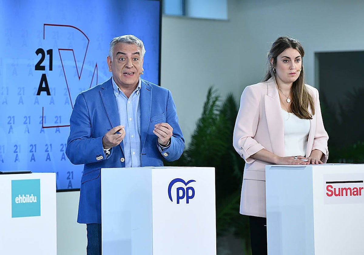 De Andrés (PP) interviene ante Alba García (Sumar).