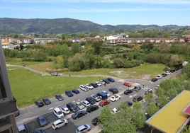 Zona del barrio de San Miguel en la que fue hallado el cadáver el domingo.