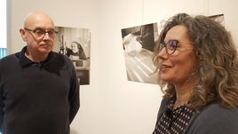 Arrillaga y Zaparolli ofrecieron una presentación de su exposición el miércoles, en Juan de Lizarazu.