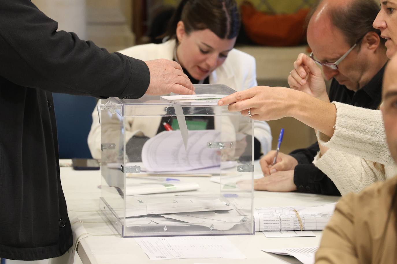 La jornada electoral, en imágenes