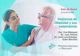 Retransmisión en directo del Aula de Salud: «Hablamos de Obesidad y sus tratamientos»