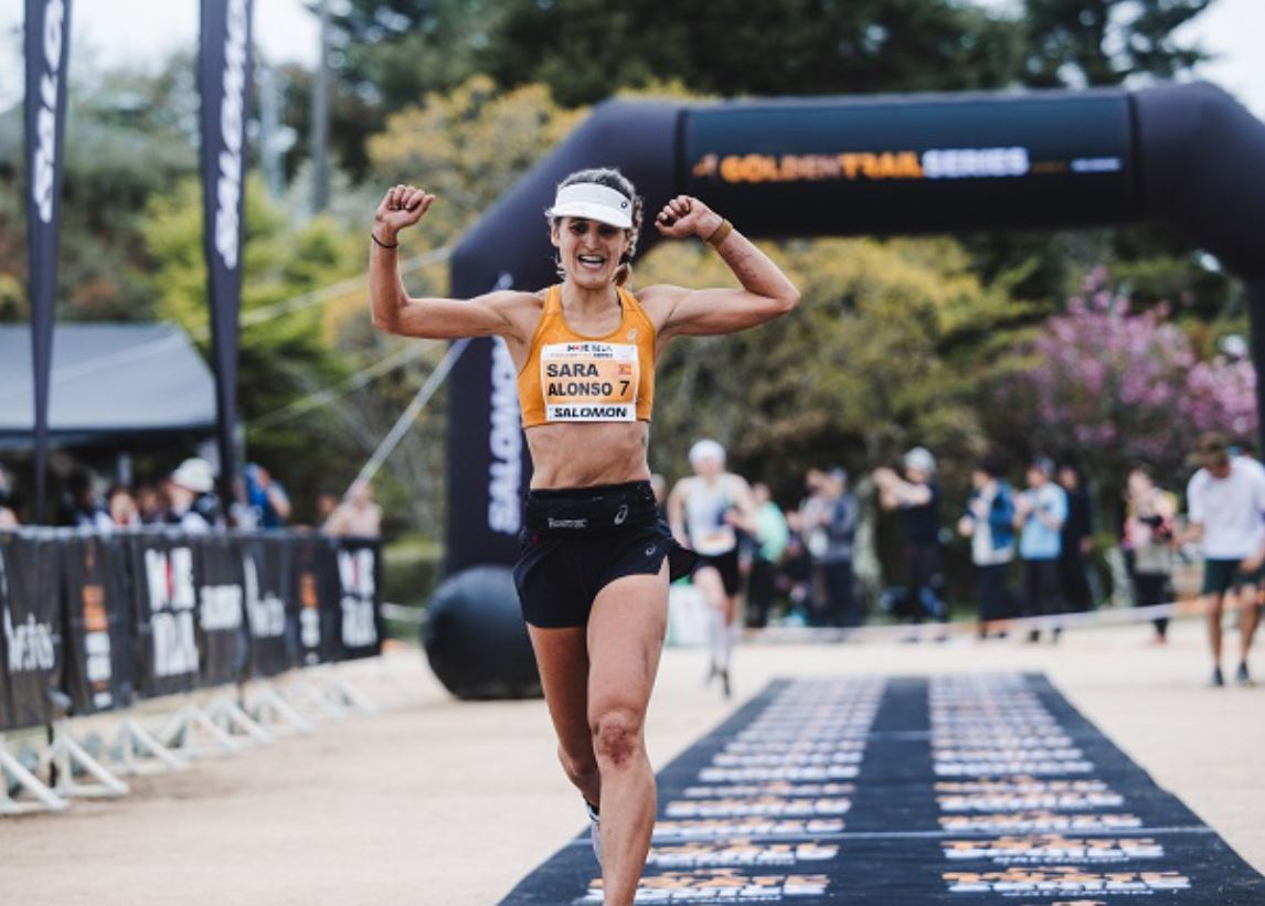 Sara Alonso, segunda en el estreno de las Golden Trail Series