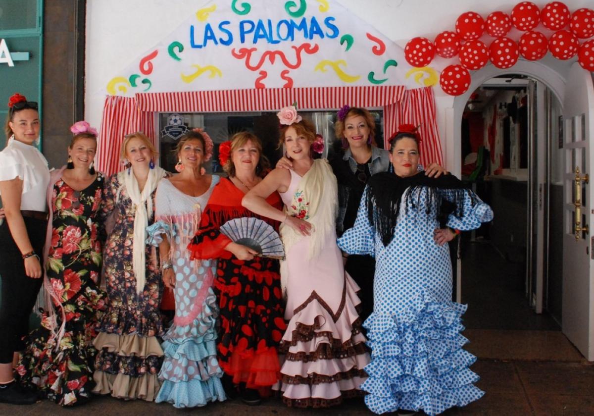 Este fin de semana la Feria de Abril pudo disfrutarse también en el bar Usoak de Lasarte-Oria.