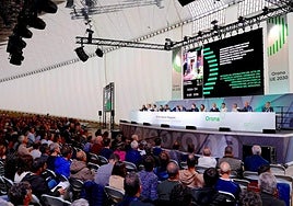 Asamblea general de Orona celebrada este viernes.