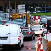 La nueva fase de obra en la rotonda de Anoeta complicará más el tráfico hasta final de año