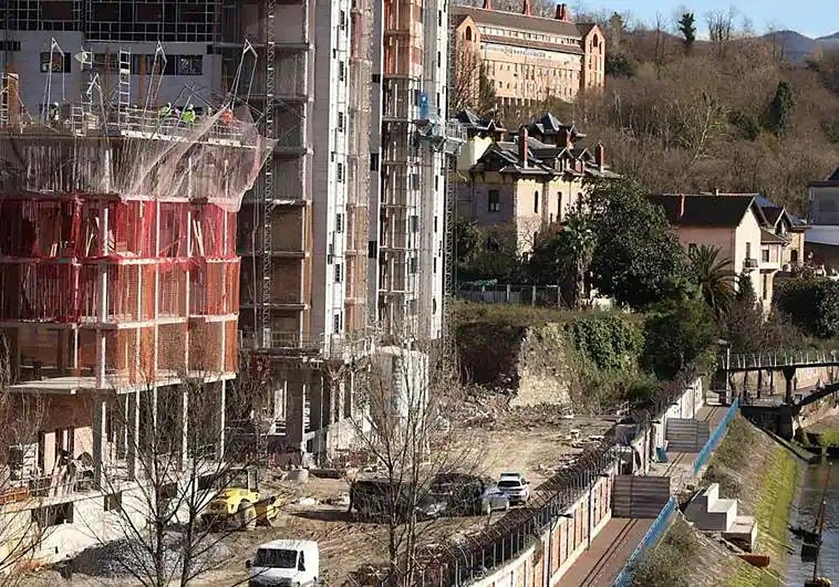 Imagen del lugar en el que falleció un trabajador este enero en Errenteria.