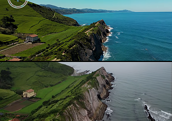 Vídeo con la recreación de las escenas de 'Ocho apellidos vascos'.