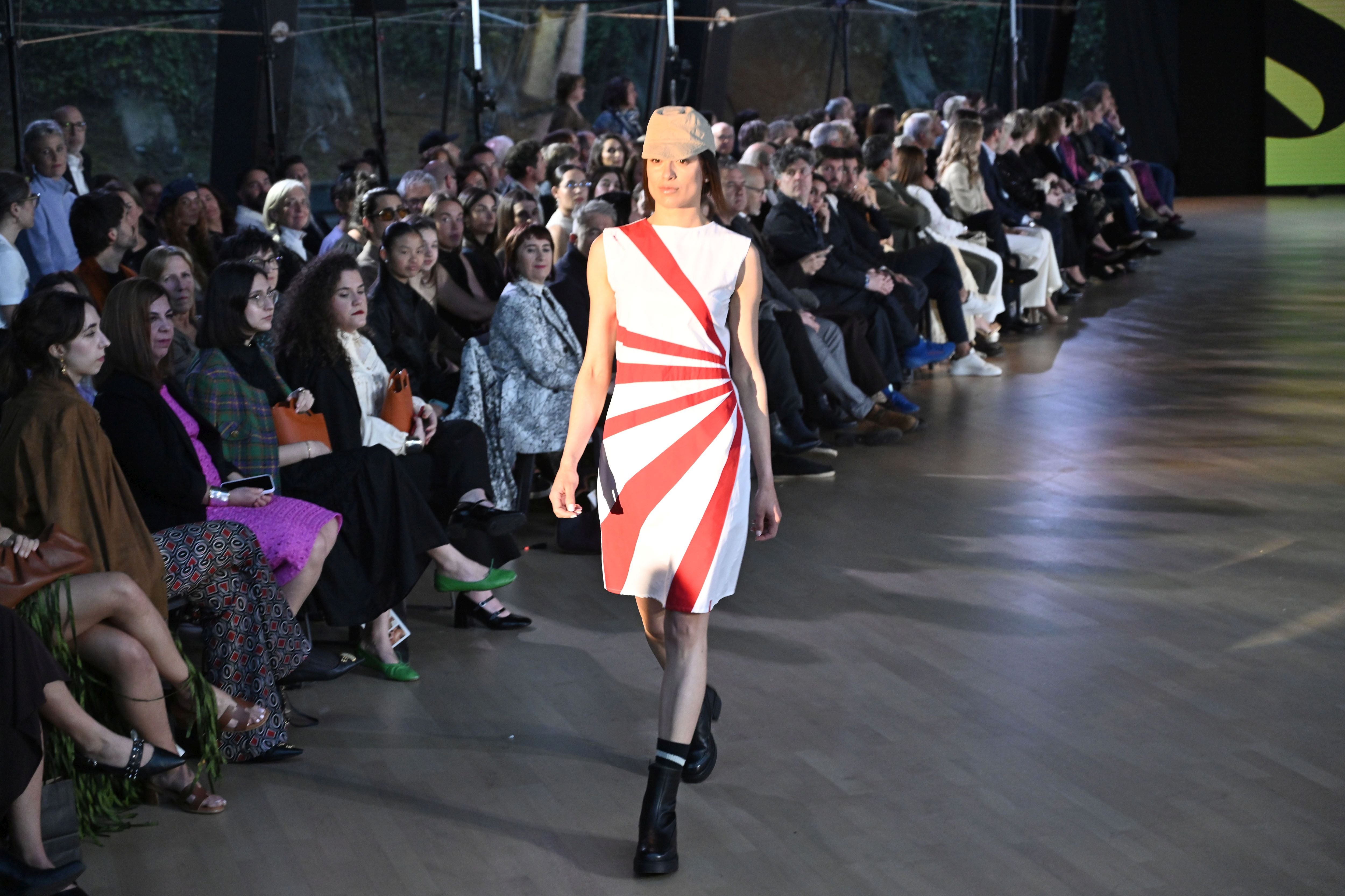 El desfile de SKFK en Getaria