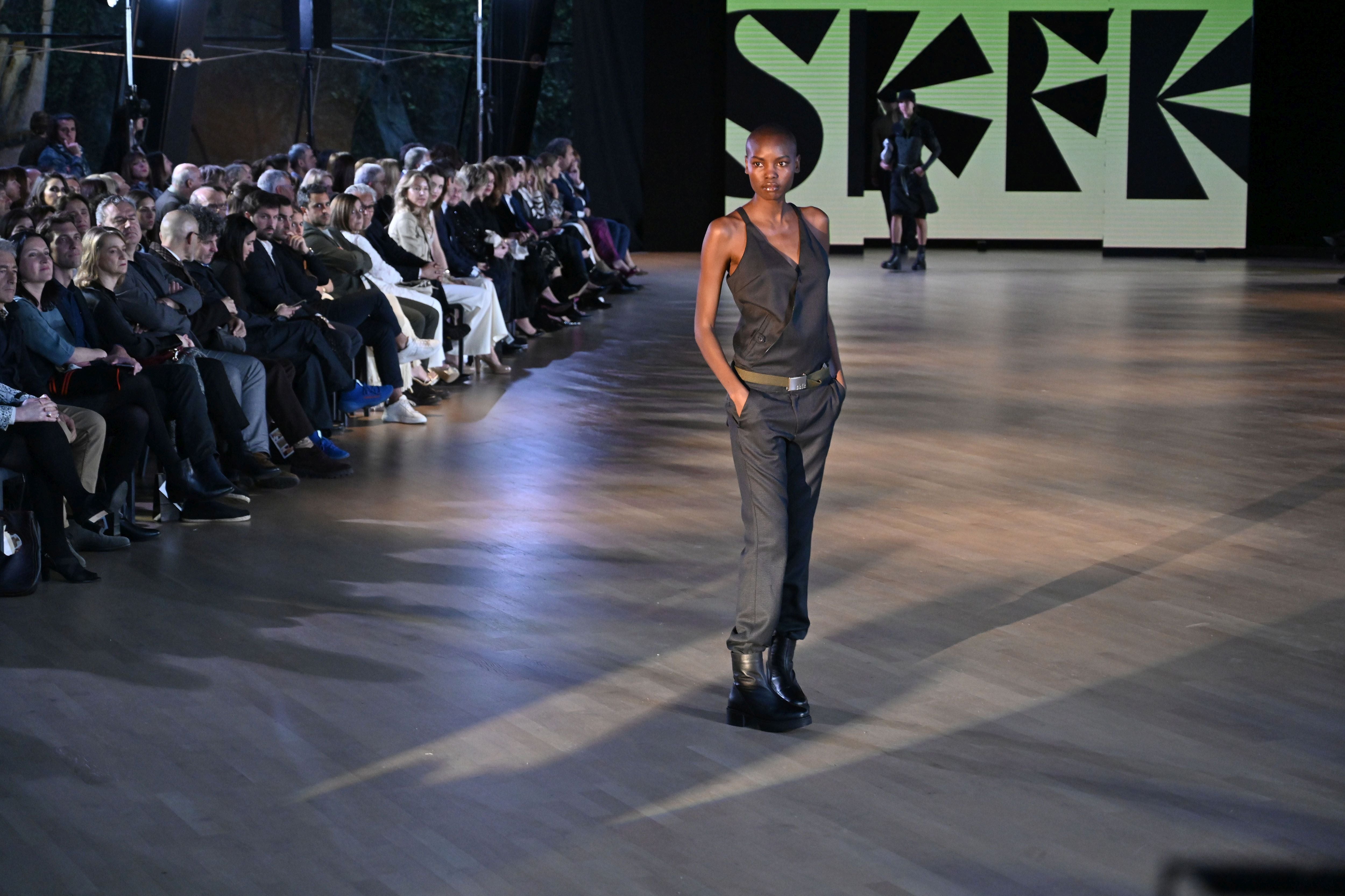 El desfile de SKFK en Getaria