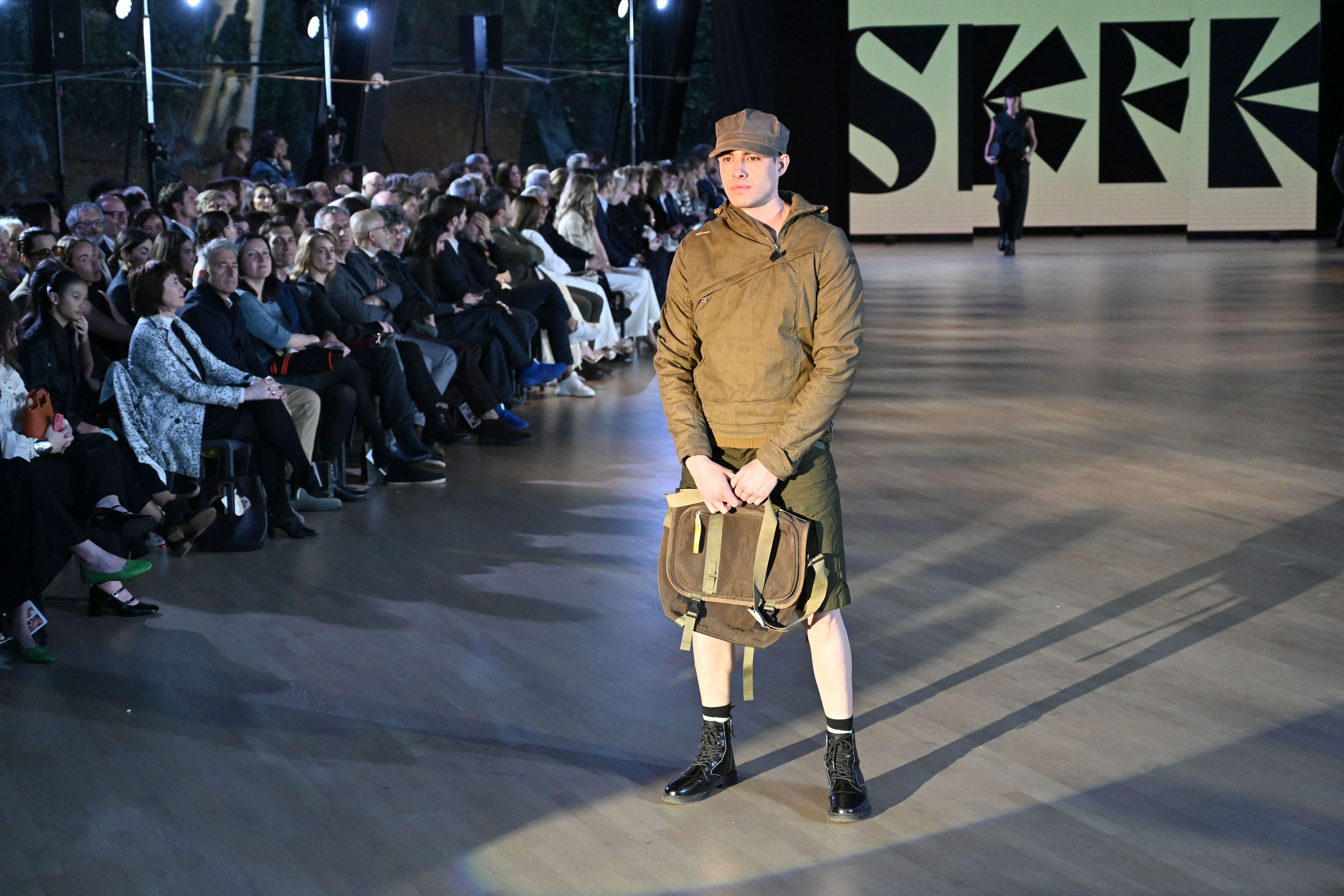 El desfile de SKFK en Getaria