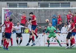 El Touring, durante un partido esta temporada.