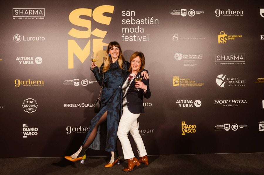 Photocall del desfile de SKFK en Balenciaga