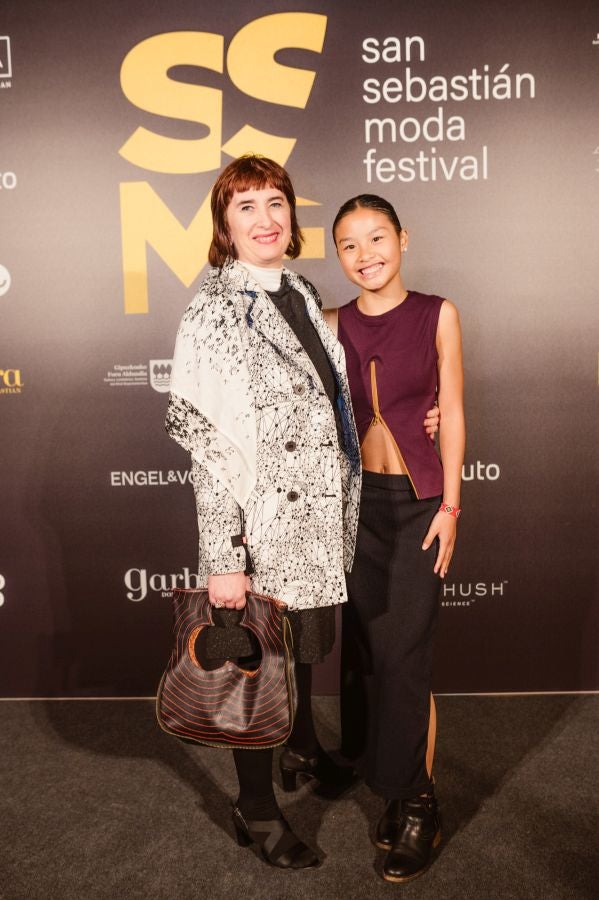 Photocall del desfile de SKFK en Balenciaga