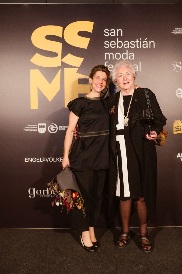 Photocall del desfile de SKFK en Balenciaga