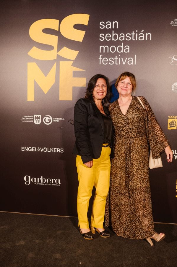 Photocall del desfile de SKFK en Balenciaga