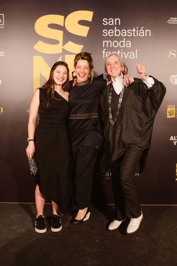 Photocall del desfile de SKFK en Balenciaga