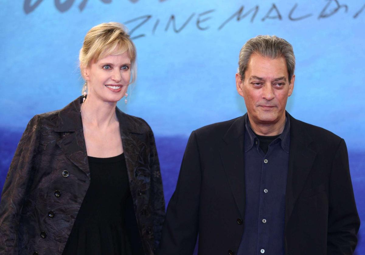 Siri Hustvedt acompañó a su marido Paul Auster en su estancia en Donostia en 2007 por el Festival de Cine