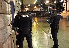 Detenido en Irun un delincuente reincidente tras herir a otro hombre con arma blanca