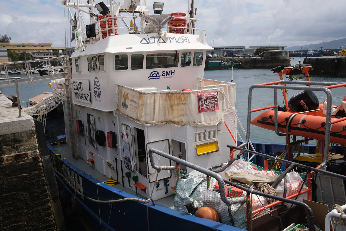 Una visita al interior del &#039;Aita Mari&#039;