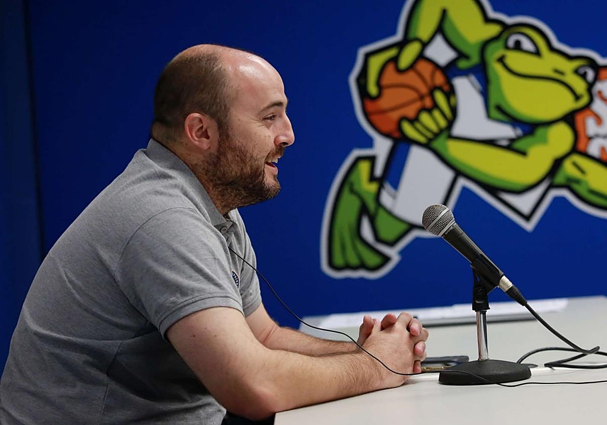 Mikel Odriozola, en una comparecencia en Illunbe.