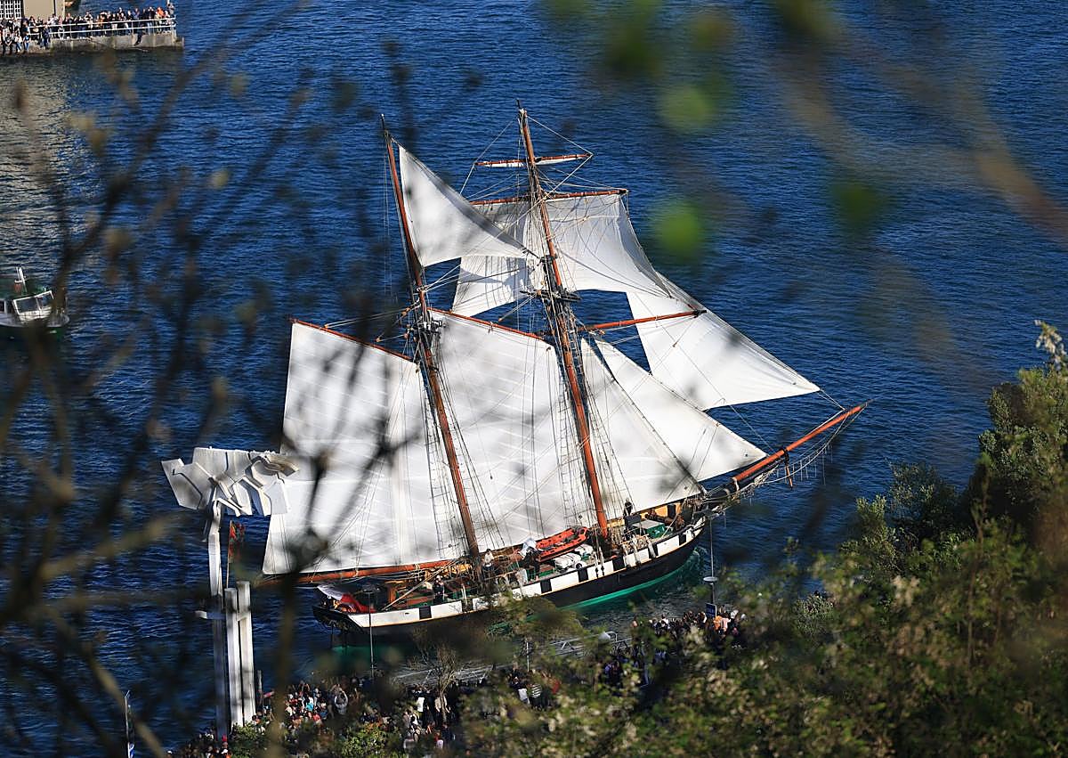 Imagen secundaria 1 - A bordo de &#039;La Recouvrance&#039;: el pacífico y feliz desembarco, desde dentro