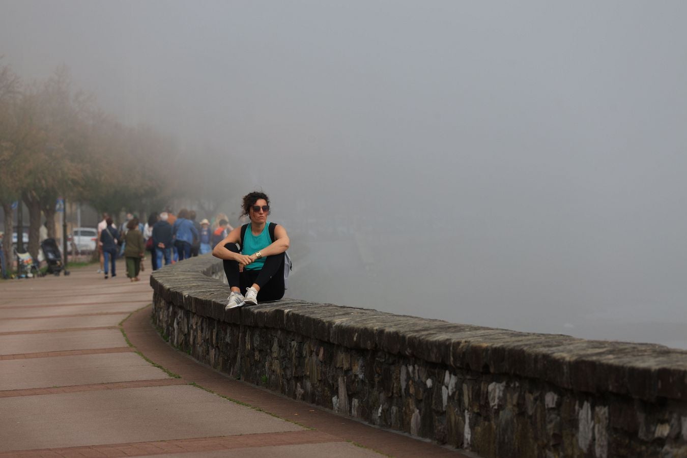 Un manto gris desde Hondarribia a Santa Clara