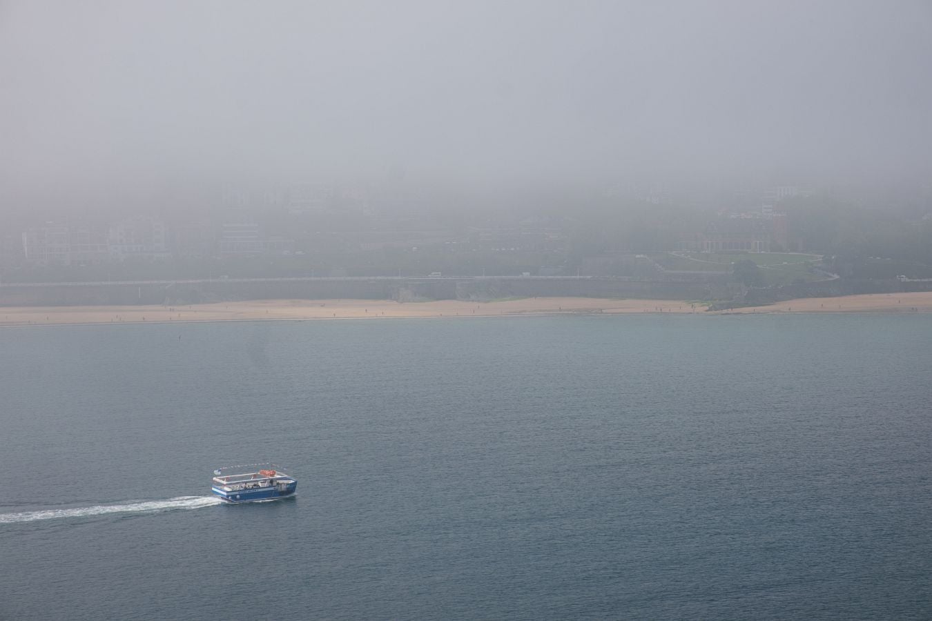 Un manto gris desde Hondarribia a Santa Clara