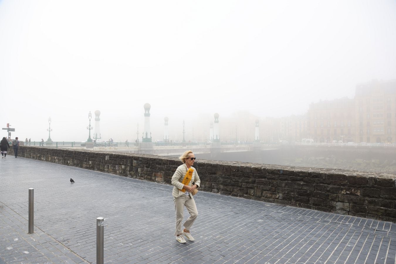 Un manto gris desde Hondarribia a Santa Clara