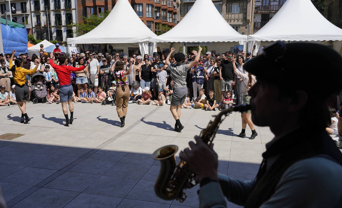 Gran ambiente en el Pasaia Itsas Festibala
