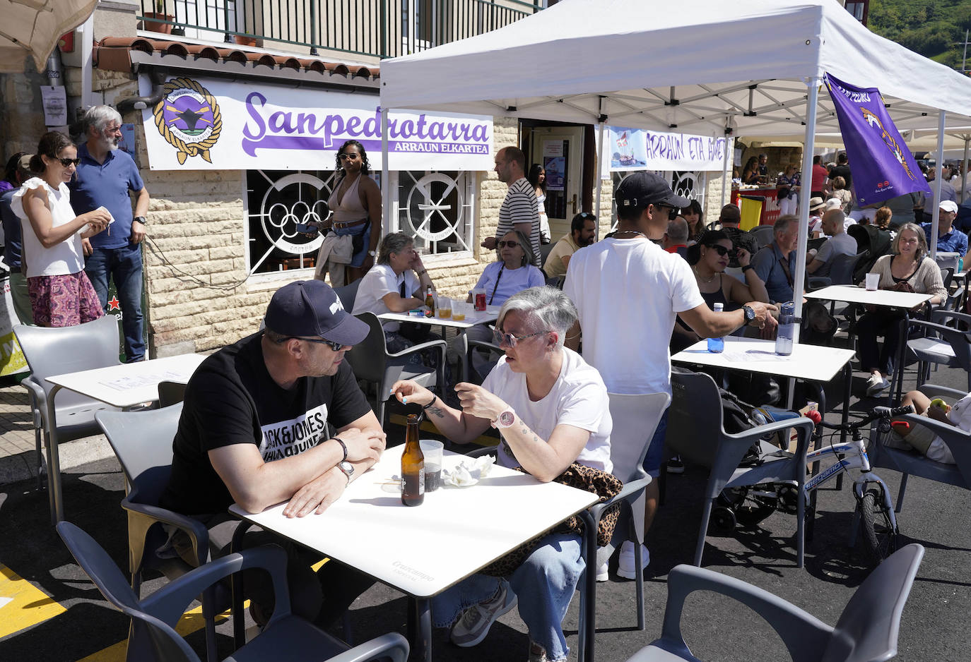 Gran ambiente en el Pasaia Itsas Festibala