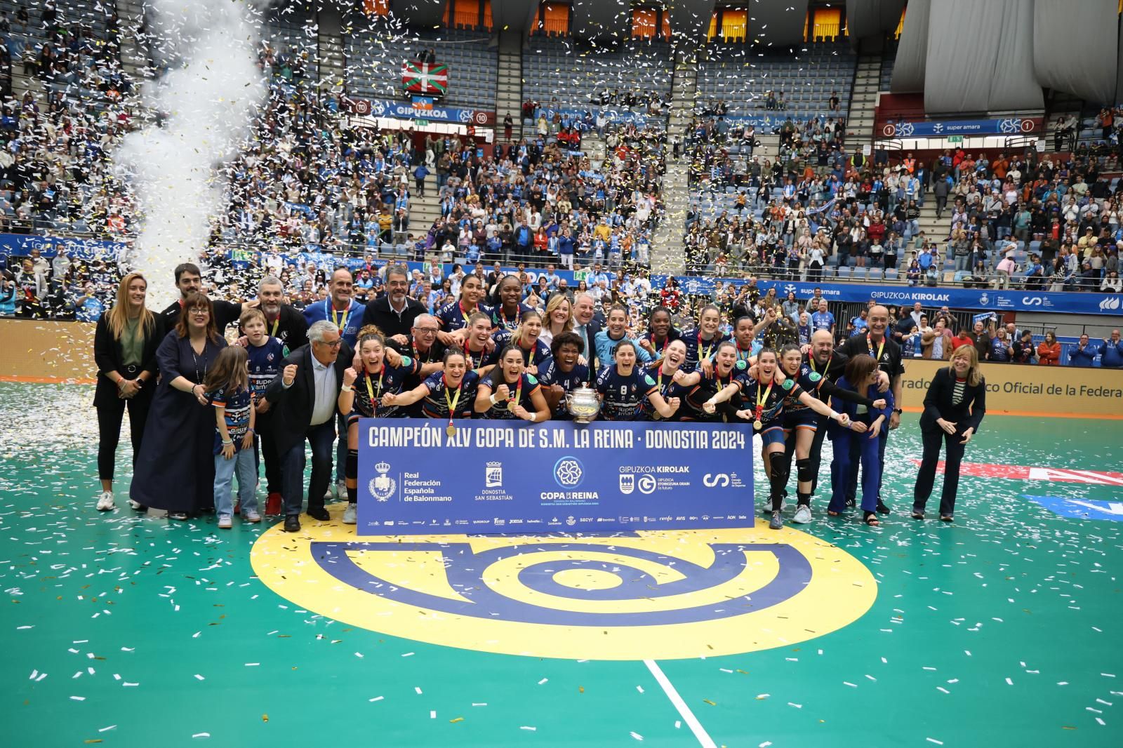 Bera Bera, campeonas de la Copa de la Reina