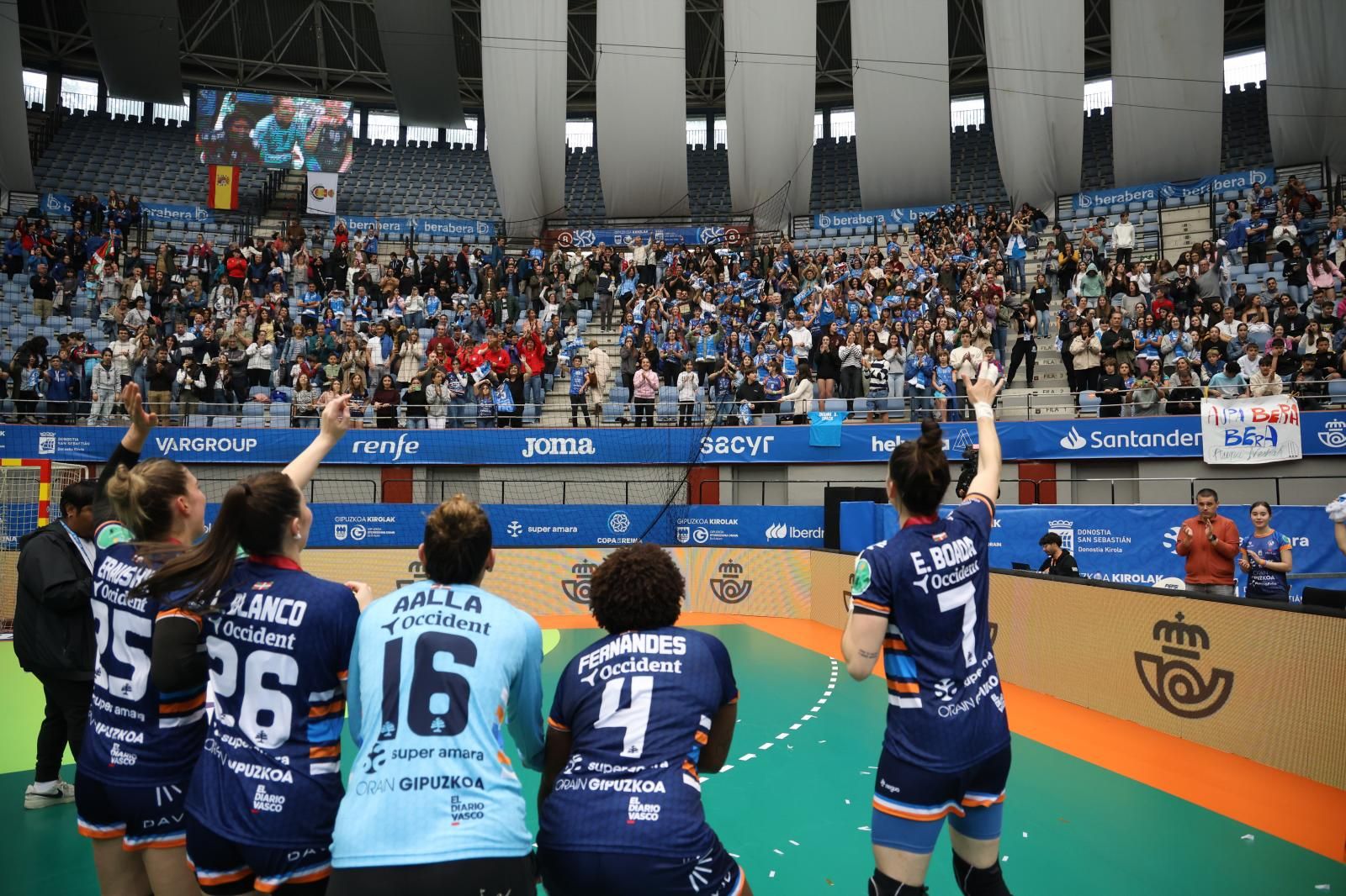 Bera Bera, campeonas de la Copa de la Reina