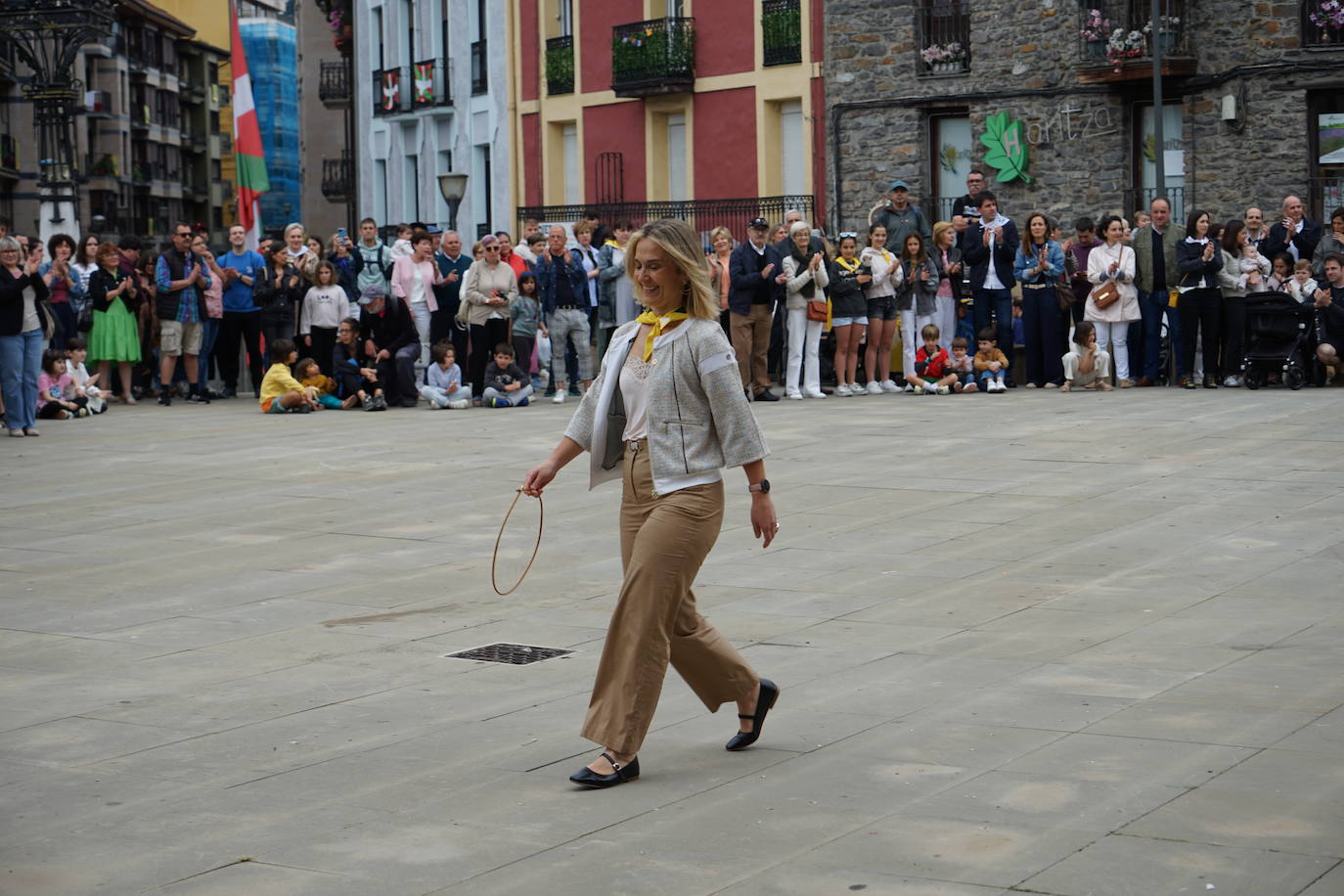 La Sokadantza del primer domingo de las fiestas de Loinaz