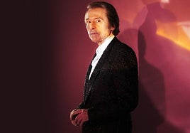 Imagen promocional de 'Victoria', la gira que trae a Raphael el sábado a Donostia.