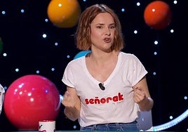 Aitziber Garmendia, en 'Ilustres Ignorantes'.