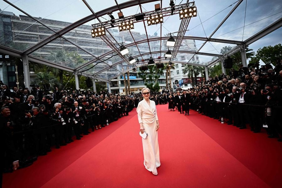 Glamour en la alfombra roja de Cannes